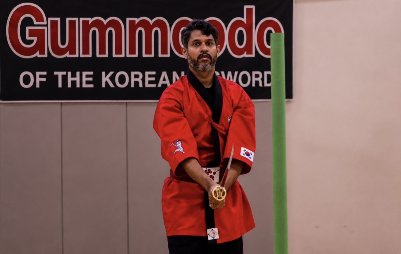 Sword by bamboo